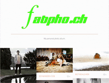 Tablet Screenshot of fabpho.ch